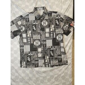 Chicago White Sox Short Sleeve Button Up Shirt -‎ XL